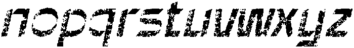 CS Belgia Stamp Italic otf (400) Font LOWERCASE