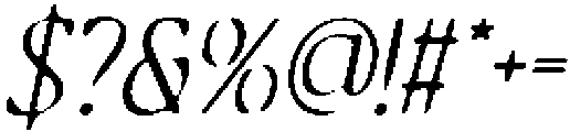 CS Belgita Drawn Italic otf (400) Font OTHER CHARS