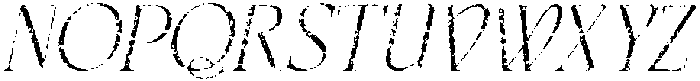 CS Belgita Stamp Italic otf (400) Font UPPERCASE