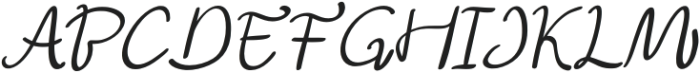 CS Belluga Italic otf (400) Font UPPERCASE
