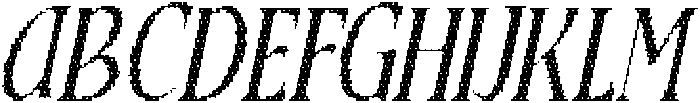 CS Belong Disco Italic otf (400) Font UPPERCASE