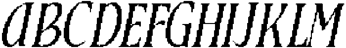 CS Belong Pixel Regular otf (400) Font UPPERCASE