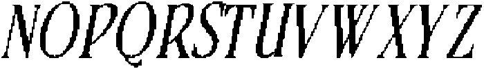 CS Belong Pixel Regular otf (400) Font UPPERCASE