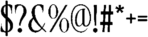 CS Belong Regular otf (400) Font OTHER CHARS
