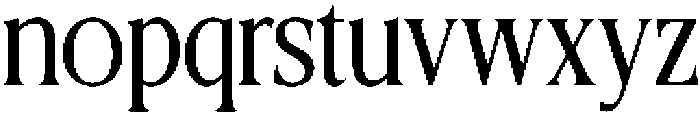 CS Belong Regular otf (400) Font LOWERCASE