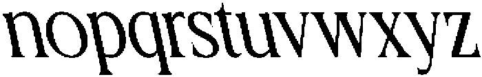 CS Belong Reverse Italic otf (400) Font LOWERCASE