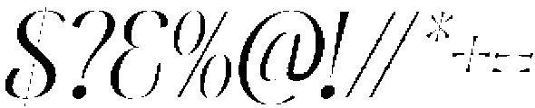CS Belova Italic otf (400) Font OTHER CHARS