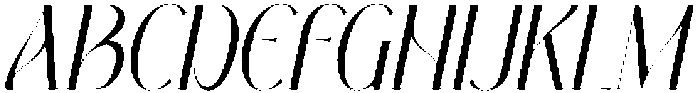 CS Belova Italic otf (400) Font UPPERCASE