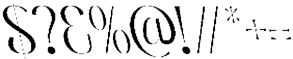 CS Belova Reverse Italic otf (400) Font OTHER CHARS