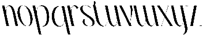 CS Belova Reverse Italic otf (400) Font LOWERCASE