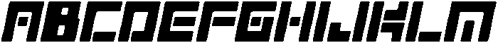 CS Belper Drawn  Italic otf (400) Font UPPERCASE