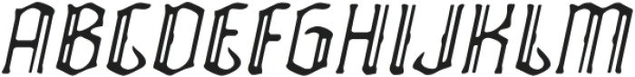 CS Belphegor Drawn Italic otf (400) Font UPPERCASE