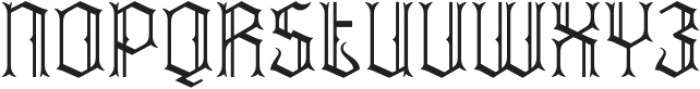 CS Belphegor Regular otf (400) Font UPPERCASE