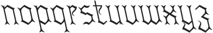 CS Belphegor Reverse Italic otf (400) Font LOWERCASE