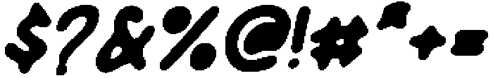 CS Belric Drawn  Italic otf (400) Font OTHER CHARS
