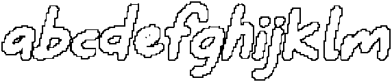 CS Belric Pixel Outline otf (400) FONT