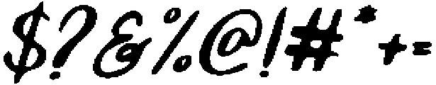 CS Belrise Drawn Italic otf (400) Font OTHER CHARS