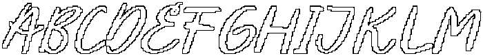 CS Belrise Pixel Outline otf (400) Font