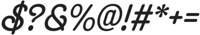 CS Belsy Italic otf (400) Font OTHER CHARS