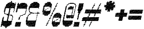 CS Belting Disco Italic otf (400) Font OTHER CHARS