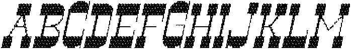 CS Belting Disco Italic otf (400) Font UPPERCASE