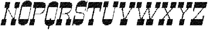 CS Belting Disco Italic otf (400) Font UPPERCASE
