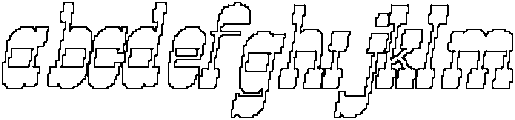 CS Belting Pixel Outline otf (400) FONT