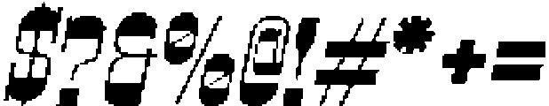 CS Belting Pixel Regular otf (400) Font OTHER CHARS