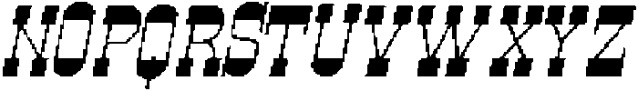 CS Belting Pixel Regular otf (400) Font UPPERCASE