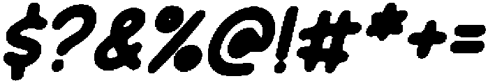 CS Benedict Drawn Italic otf (400) Font OTHER CHARS