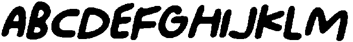 CS Benedict Drawn Italic otf (400) Font