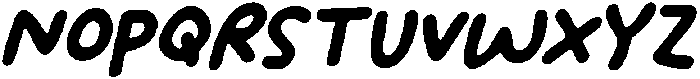 CS Benedict Drawn Italic otf (400) Font UPPERCASE