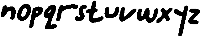 CS Benedict Drawn Italic otf (400) Font LOWERCASE