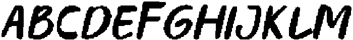 CS Bentley Pixel Regular otf (400) Font UPPERCASE