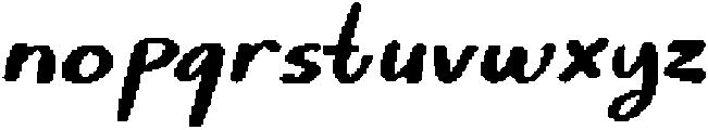 CS Bentley Pixel Regular otf (400) Font LOWERCASE