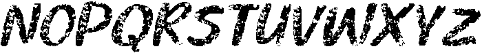 CS Bentley Stamp Italic otf (400) Font UPPERCASE