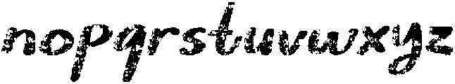 CS Bentley Stamp Italic otf (400) Font LOWERCASE