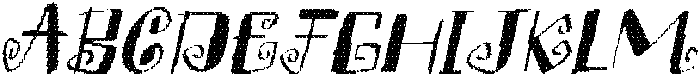 CS Bephyra Disco Italic otf (400) Font UPPERCASE