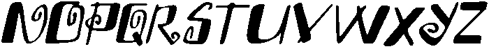 CS Bephyra Drawn Italic otf (400) Font UPPERCASE