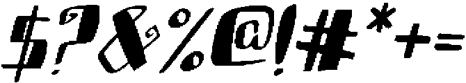CS Bephyra Italic otf (400) Font OTHER CHARS