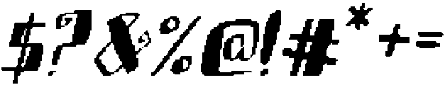 CS Bephyra Pixel Regular otf (400) Font OTHER CHARS