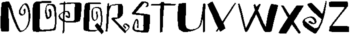 CS Bephyra Regular otf (400) Font UPPERCASE