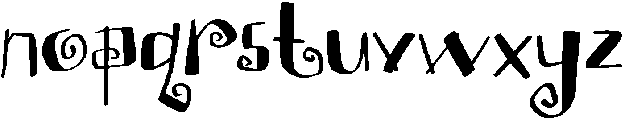 CS Bephyra Regular otf (400) Font LOWERCASE