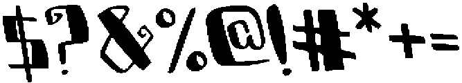 CS Bephyra Reverse Italic otf (400) Font OTHER CHARS