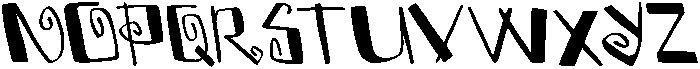 CS Bephyra Reverse Italic otf (400) Font UPPERCASE