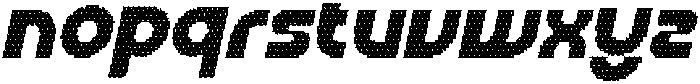CS Beside Disco Italic otf (400) Font LOWERCASE