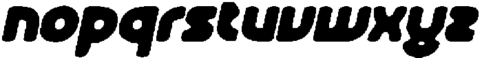 CS Beside Drawn Italic otf (400) Font LOWERCASE