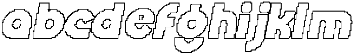 CS Beside Pixel Outline otf (400) FONT
