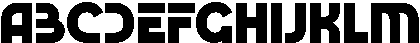 CS Beside Regular otf (400) Font UPPERCASE