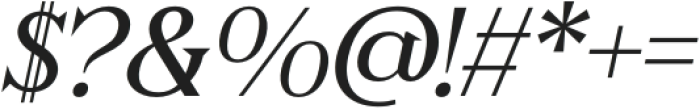 CS Bianca Italic otf (400) Font OTHER CHARS